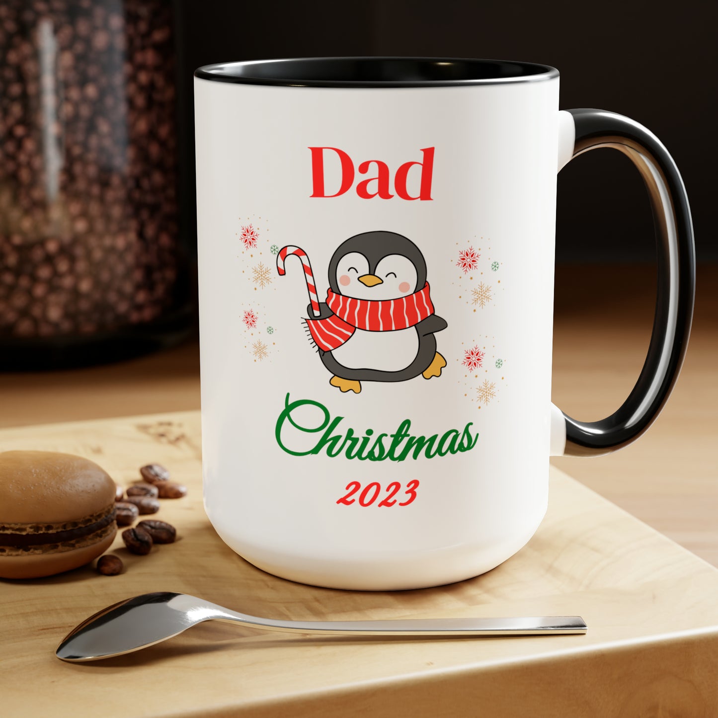 Hot cocoa mom Christmas mug gift for mom coworker gift mug Floral mug gift for her Mug funny gift for wife Coffee Mugs Christmas gift 15oz