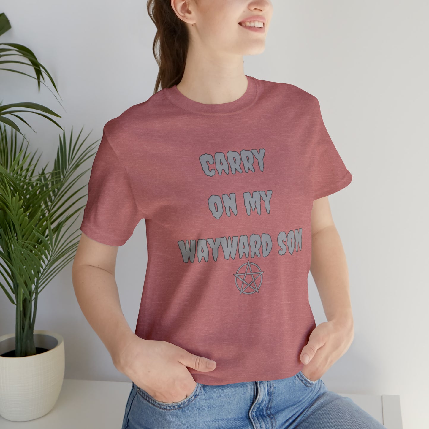 Supernatural shirts Carry on my wayward son gift shirts, Father's day gifts,gift for Dad vacation shirt, best friend, Christmas gift