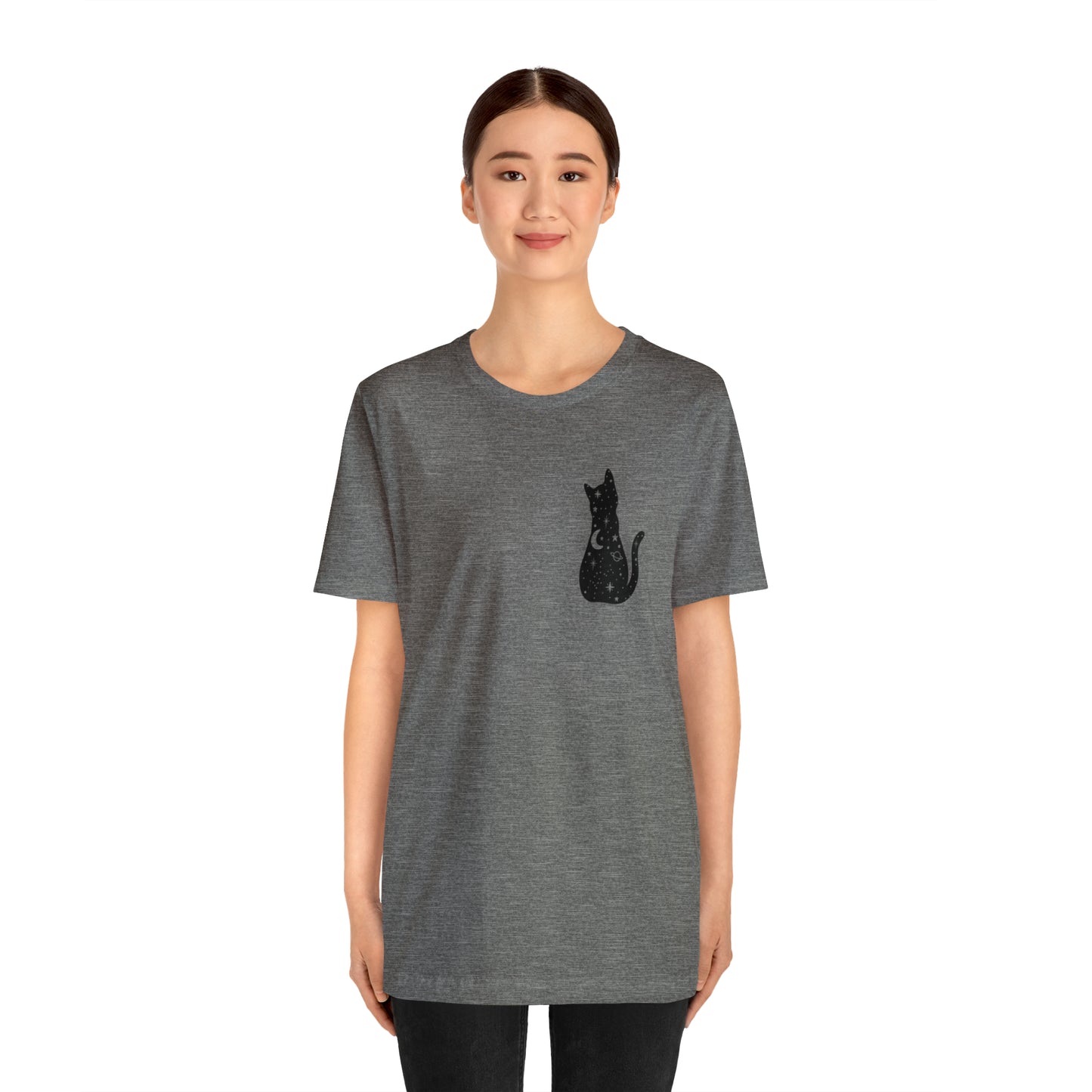 Cat Halloween shirt Witches Halloween T shirt Halloween Sweater Christmas Gift for Cat Lover Gift, Black Cat Gift for Cat Mom Gift moon