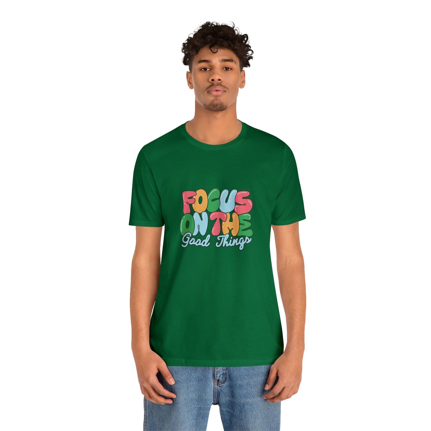 Focus on the good things shirt positive vibes shirt good vibes tee yogawear zen clothes bohemian top Women's Christmas gift for her for him