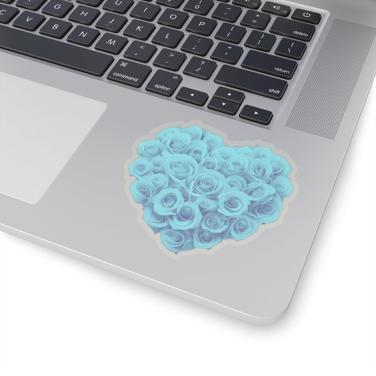 Blue Heart of roses sticker pink heart sticker selfcare sticker life Motivating sticker keep trying sticker gift forher giftforhim girlboss