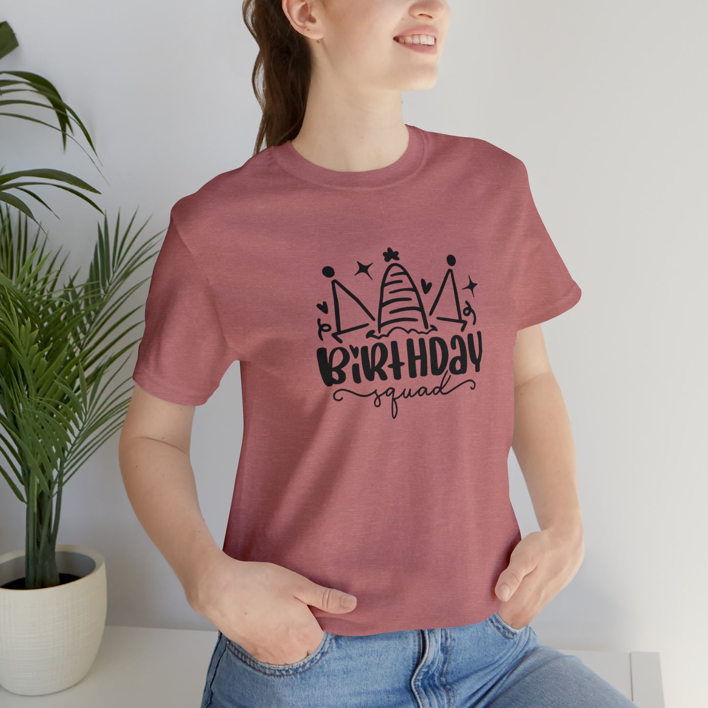 Birthday Squad Shirts Purple Matching birthday Tees -Family Group shirts Girl Birthday sweaters, Besties Shirts, family vacation,group photo